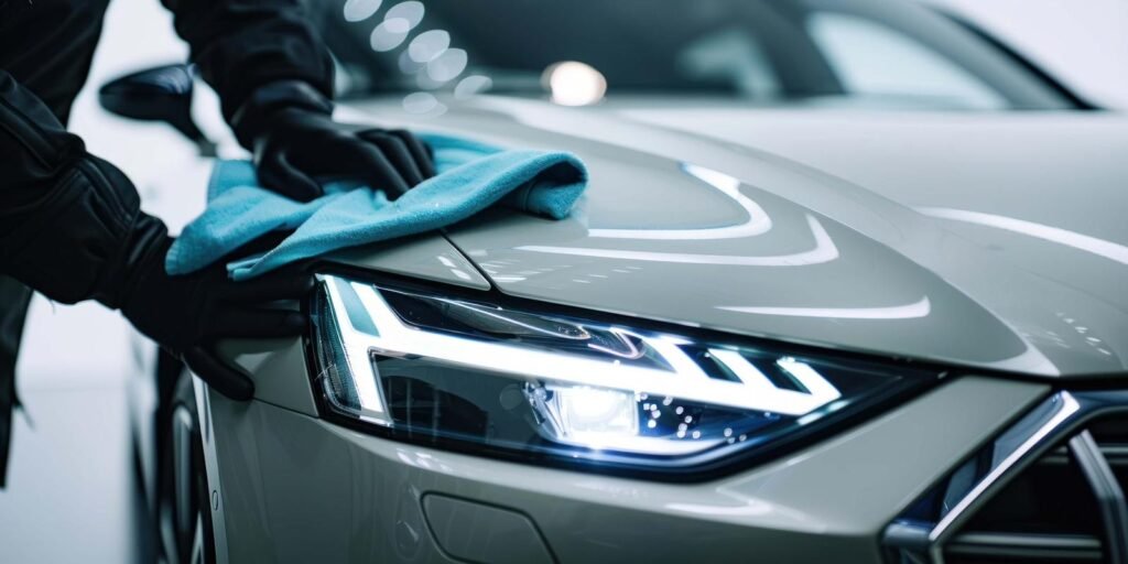 Mobile car exterior detailing in Sydney
